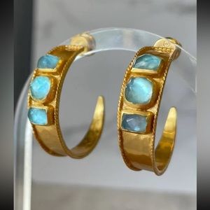 Julie Vos Savoy Hoop Earrings